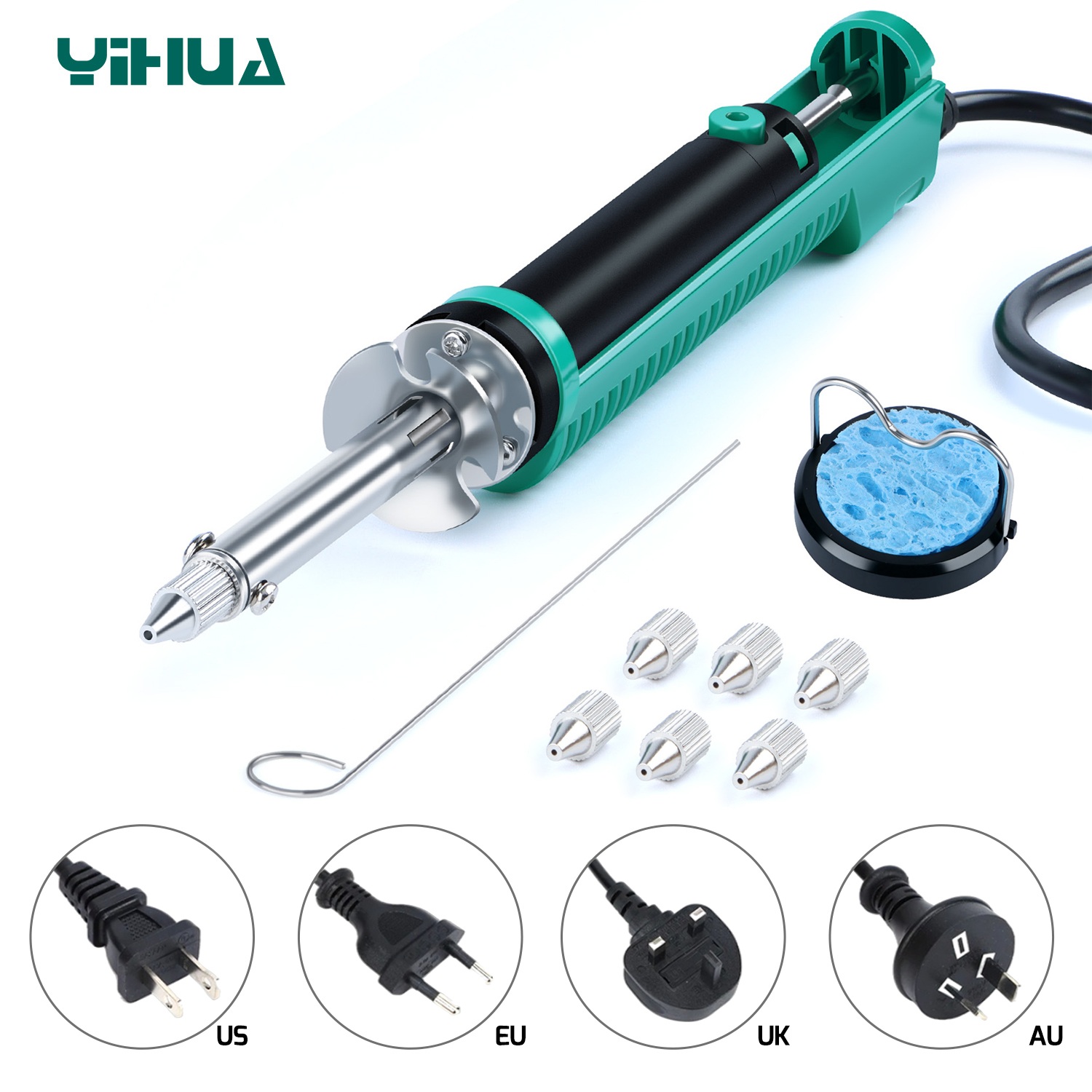 Electric Vacuum Soldering Iron - Desoldering Pump Electric Vacuum Station 评论和价格
